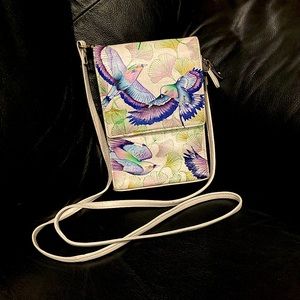 Anna Anuschka ‘Wings of Hope’ cross body bag